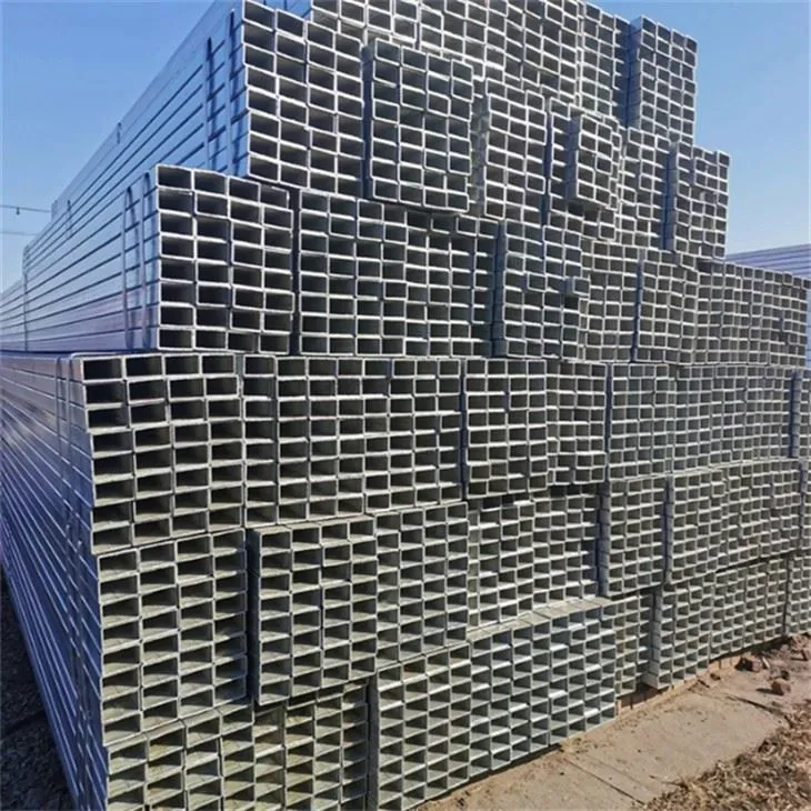 St37 besiūlis suvirintas kvadratinis cinkuotas vamzdis